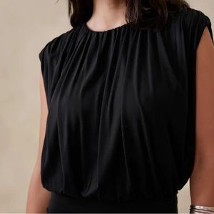 Banana Republic Shirred top